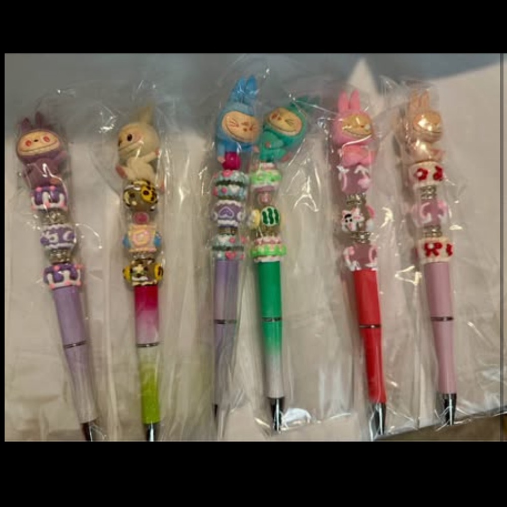 Labubu & Pop Mart Colorful Character-Themed Pens
